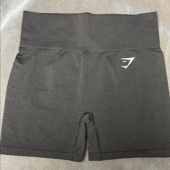 Gymshark Pants - Gymshark Black Biker Shorts Performance Fit dark grey